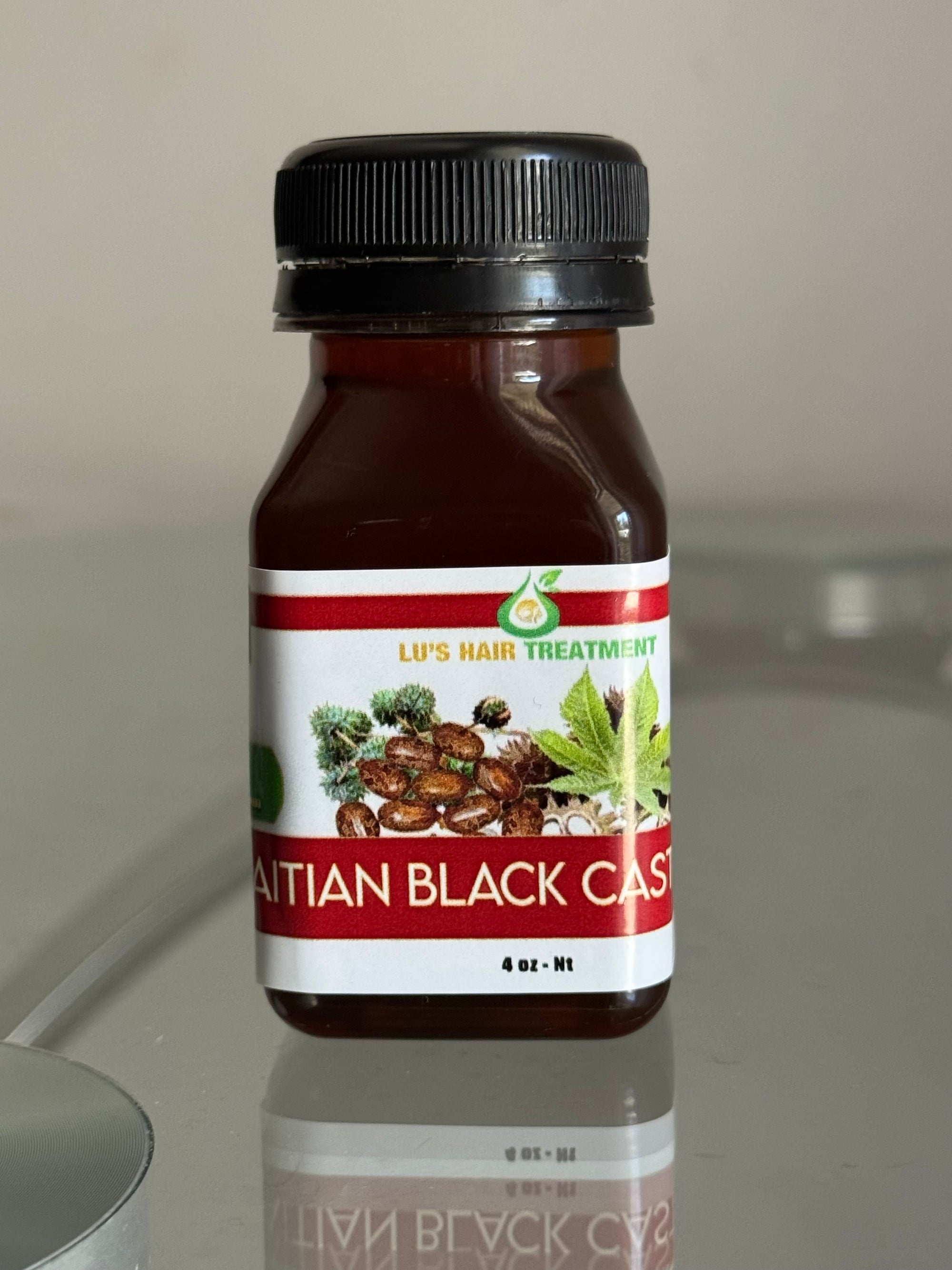 Lus Haitian Black Castor Oil small size