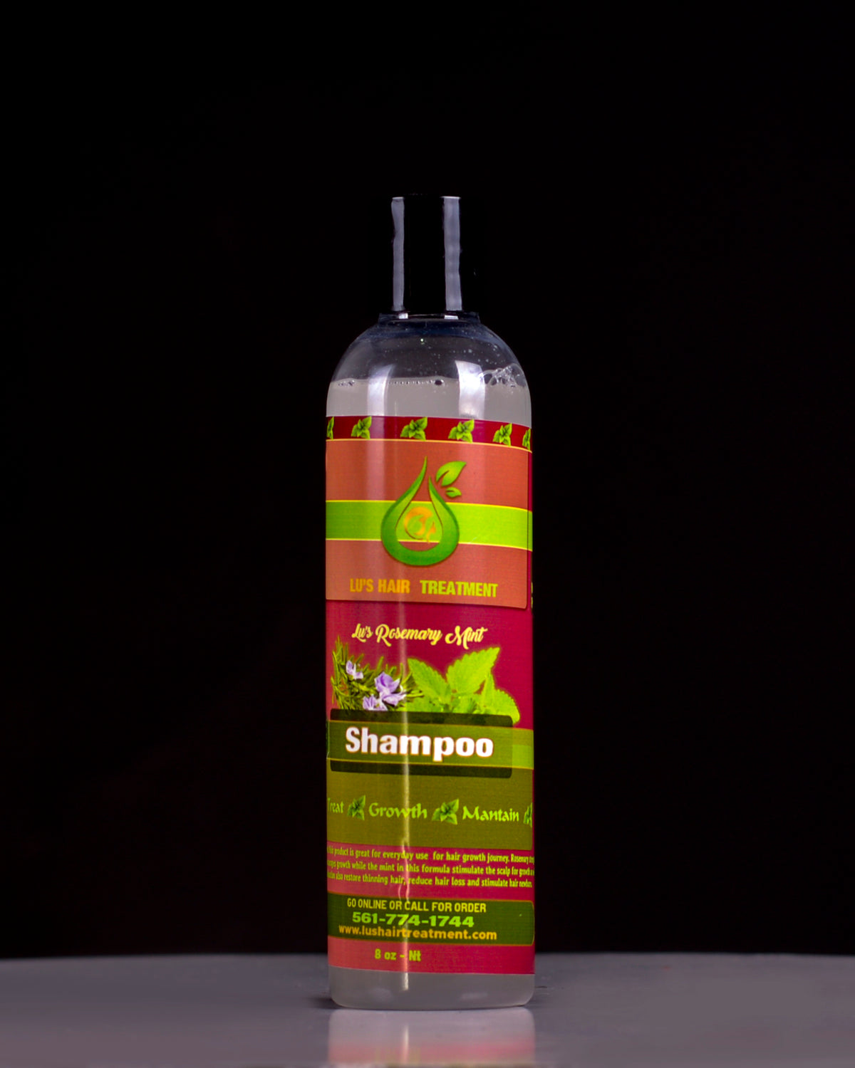 Lu’s Rosemary Mint Shampoo